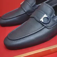 $100.00 USD Salvatore Ferragamo Leather Shoes For Men #1481309