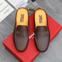 $68.00 USD Salvatore Ferragamo Leather Shoes For Men #1481392