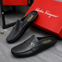 $68.00 USD Salvatore Ferragamo Leather Shoes For Men #1481393