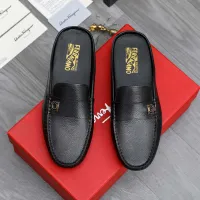 $68.00 USD Salvatore Ferragamo Leather Shoes For Men #1481393
